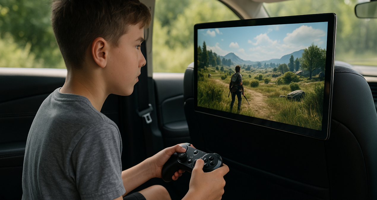 araclara entegre edilecek artik otomobillerde oyun oynanabilecek O75Cx4KC