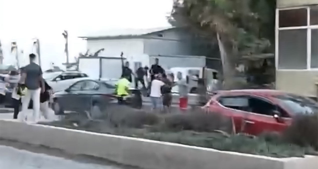 iki grup birbirine girdi polis havaya ates acmak zorunda kaldi TD227BTH