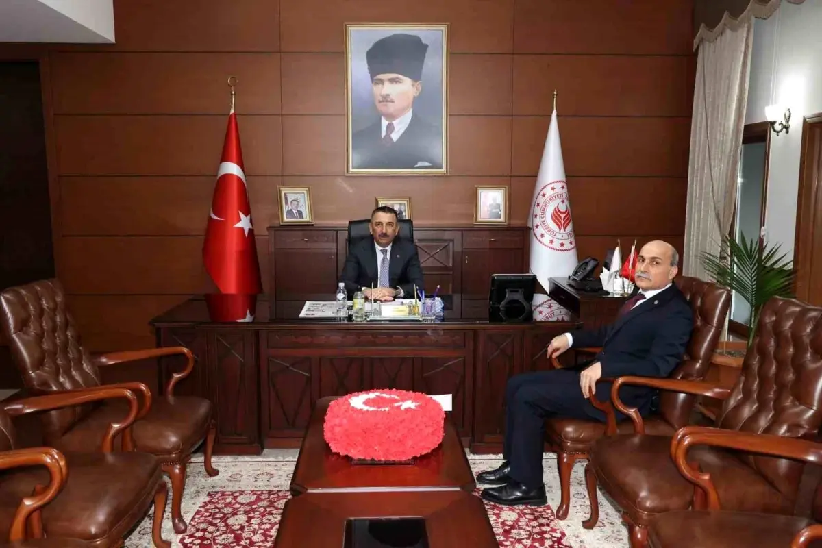 Vali Hacıbektaşoğlu TTK Genel Müdürü’nü kabul etti