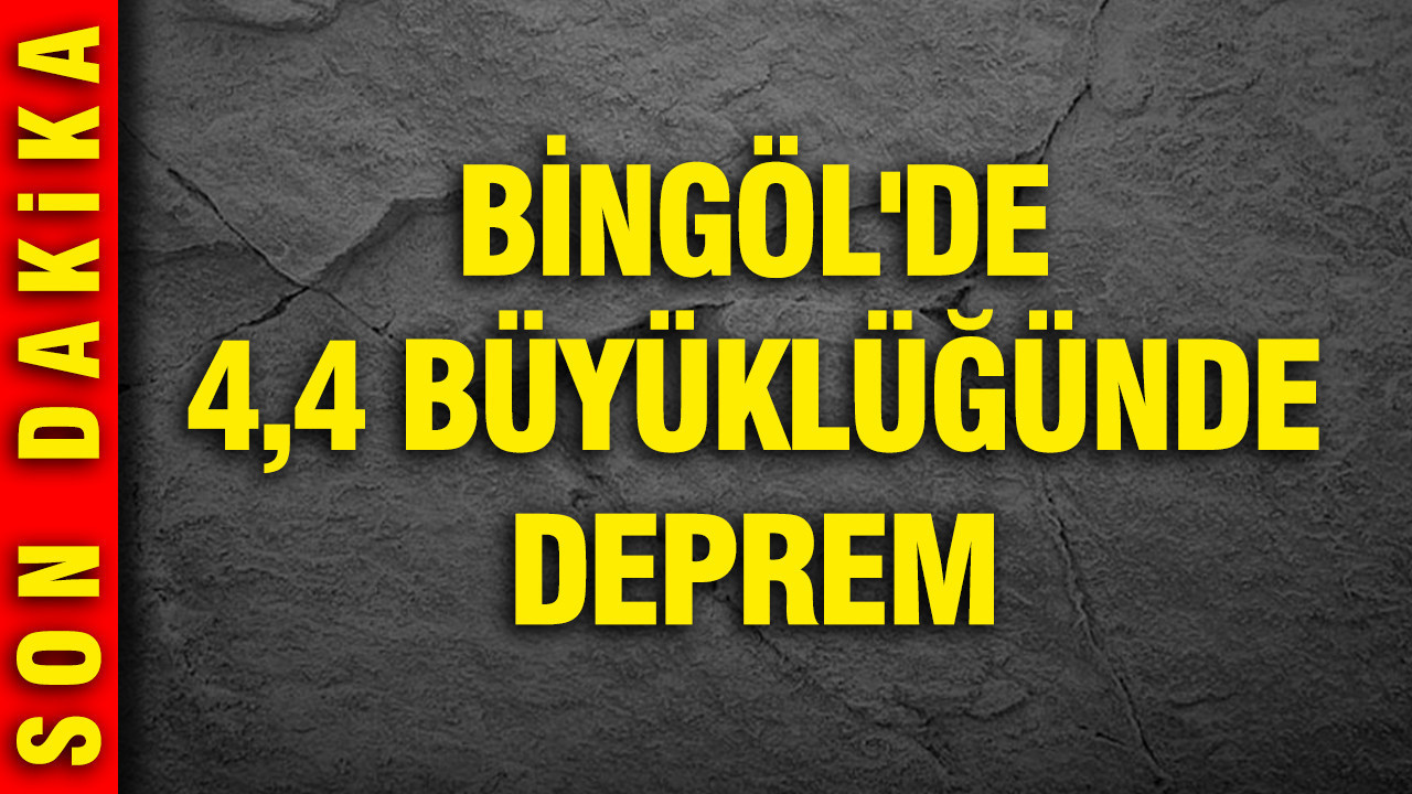 Bingöl Yedisu’da 4,4 Şiddetinde Deprem Gerçekleşti