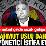 Fenerbahcede sicak gelisme mahmut uslu dahil 7 yonetici istifa etti JgaD3H6J