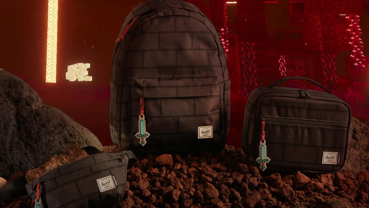 Herschel ve minecrafttan sinirli sayida uretilen ozel koleksiyon turkiyede satisa cikiyor jdvLK1xk