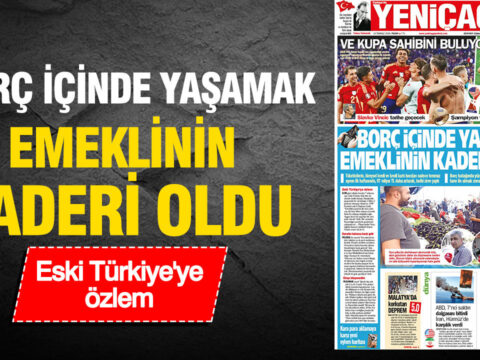 Yenicag gazetesi borc icinde yasamak emeklinin kaderi oldu nxX99fSj